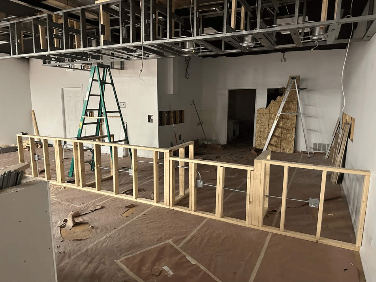 Monarch Community Market & Cafe Construction
