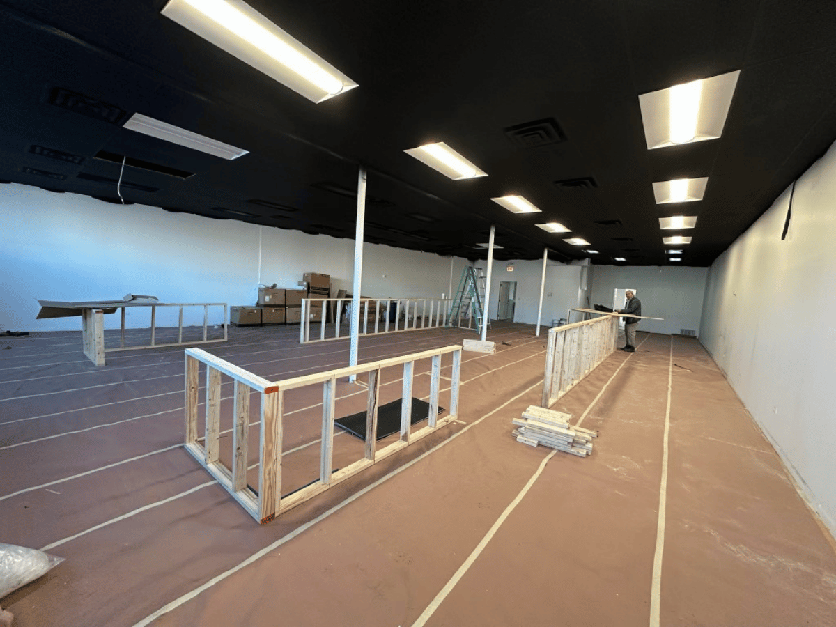 Monarch Community Market & Cafe Construction